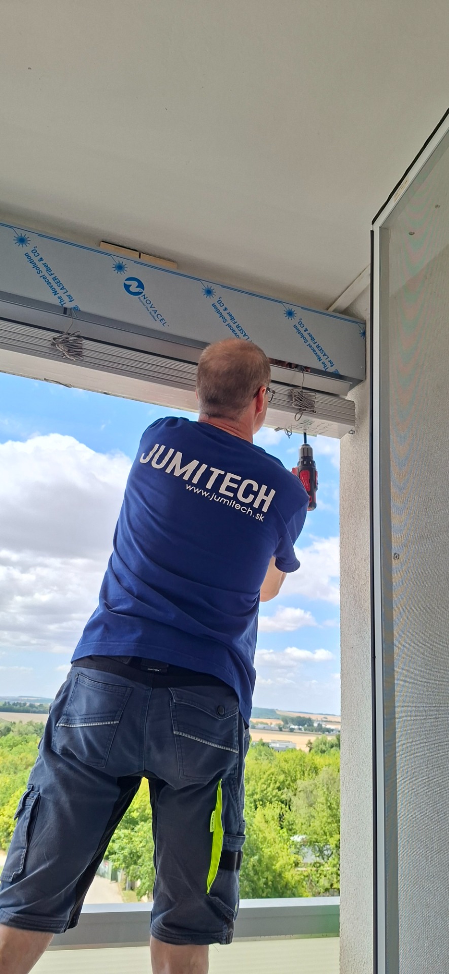 JUMITECH -montáž Z90 na lodžii